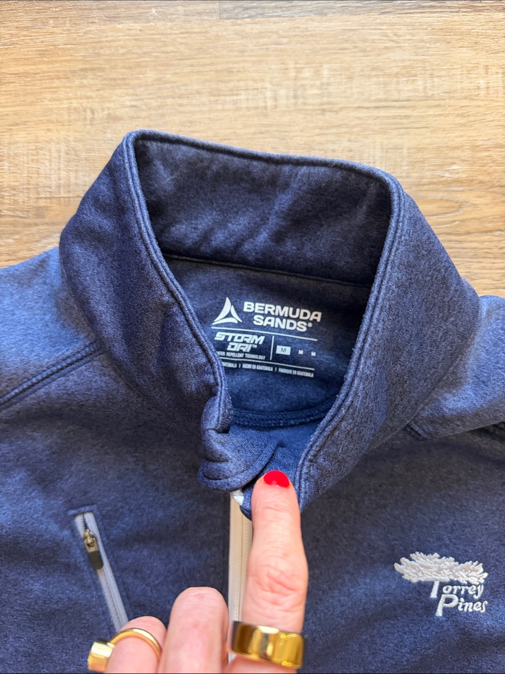 Torrey Pines pullover - Picture 3 of 4
